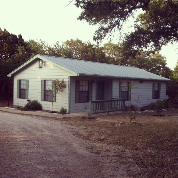 Our little house in Dripping Springs